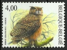 Belgium**UHU OWL-BUZIN Birds-2004-Hiboux-Oiseaux-Eulen-Vögel-Uilen-Fauna-2004-
