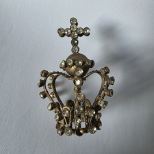 Couronne Ancienne Enfant Jésus XIX Ème