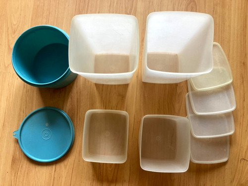 Lot boites tupperware - 5,