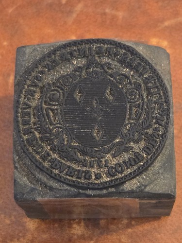 Matrice sceau comté des - sceau,