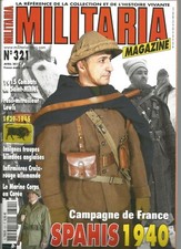 MILITARIA N°321 SPAHIS 1940 /
