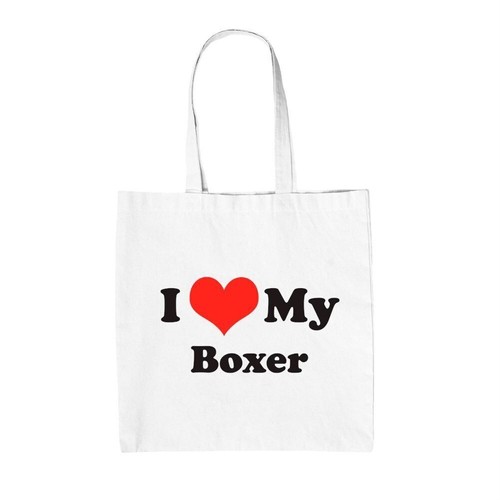 Love boxer toile sac - love, my