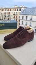  Lennox richelieu bexley homme Marron Daim Taille 40.5 RRP 139€