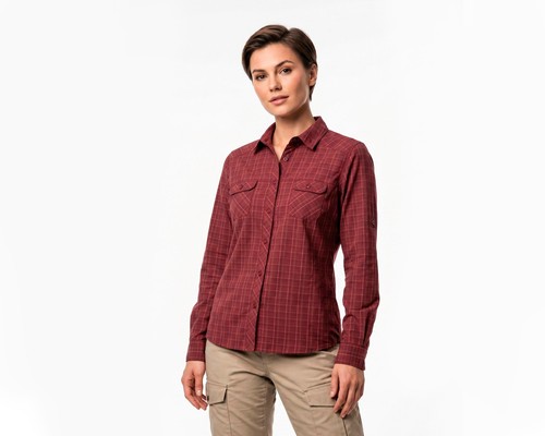 Chemise manches roulées - chemise, à