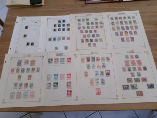 Tres belle collection timbres - tres,