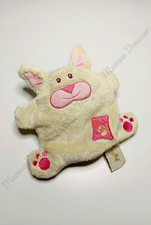 Doudou Semi-plat Lapin Beige