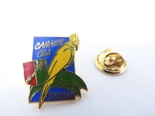 Pin's Pins Pin Badge - TOURISM - CANARIES CLUB - COLMAR - BIRDS / PARROTS