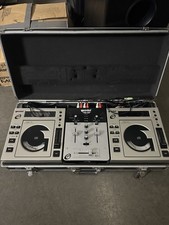 Gemini PMX-350, CDJ-15 (x2) Stereo Mixer DJ Equipment set + case 