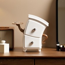 Plateau à bijoux, boucles d'oreilles, séparateur, armoire, plateau compact