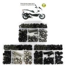 Complete Fairing Bolts Kit Bodywork Screws Bolts Fit For Honda PCX125/150 09-14