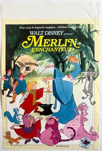 Merlin enchanteur affiche - merlin,