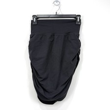 Athleta Transcend Skort S Black Jupe Short Tennis Ruched Walking Athleisure