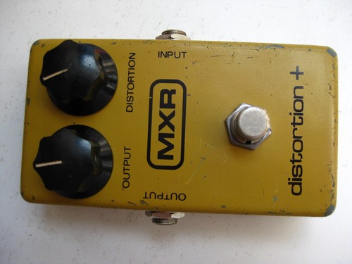 Vintage 1981 mxr - distortion, +