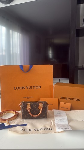 Sac louis vuitton nano speedy - sac,