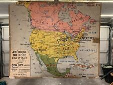 Ancienne Carte mural Affiche