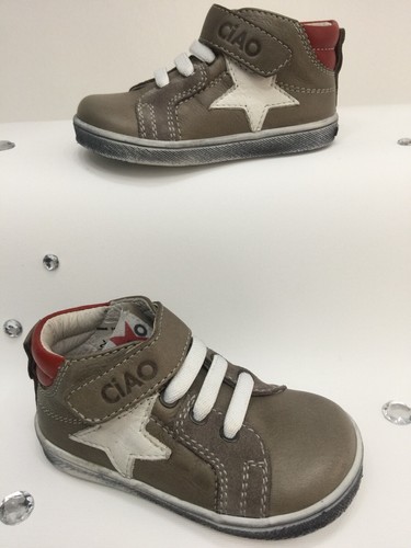 Botte étoile cuir taupe - botte,