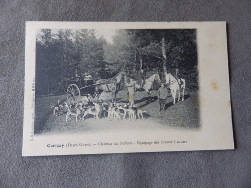 Carte postale ancienne chasse - ancienne,