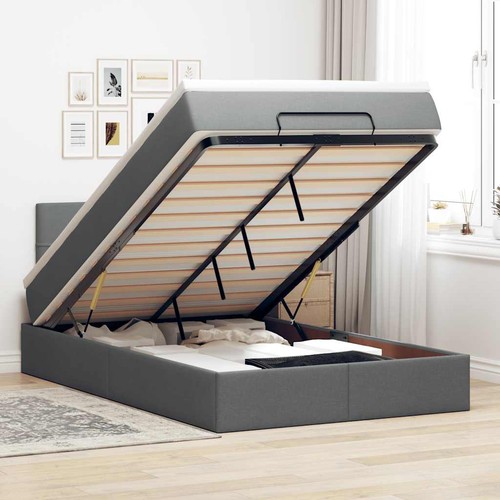 Lit ottoman avec - , noir