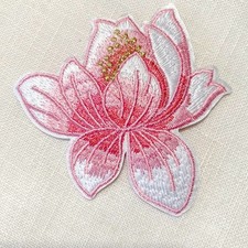 Écusson patch, FLEUR de LOTUS