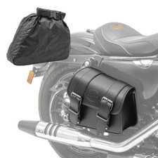 Sacoche Cavalière 8L pour Suzuki Intruder VL 125 noir Droite