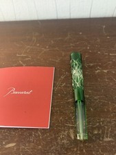 Baccarat Crystal Green Cigarette Holder