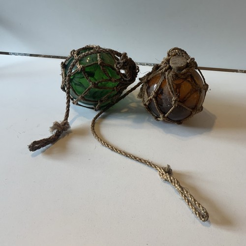 Lot vintage glass rope - glass,