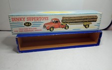DINKY TOYS OLD #36 A EMPTY BOX NO COPY TRACTOR WILLEME FARDIER GOOD CONDITION bm