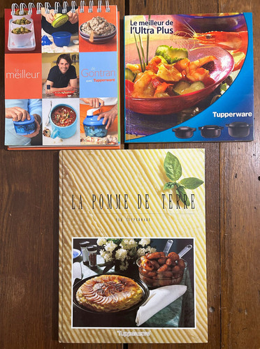 Lot livres tupperware le - lot, 3