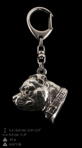 Staffy porte clés couvert - porte-clés,