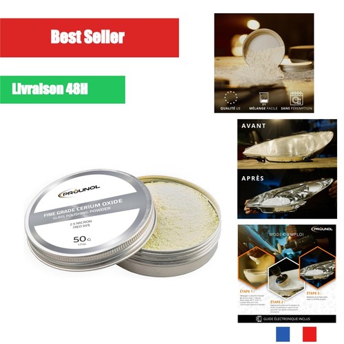 Oxyde cérium 50g - oxyde,