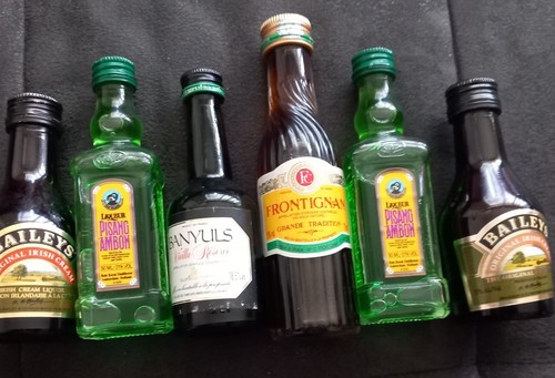 Lot mignonettes alcool - mignonettes,