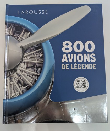 Livre 800 avions - avions, legende"