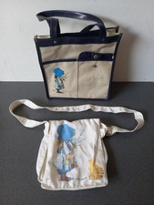 VIntage HOLLY HOBBIE Lot 2 Petits Sacs Sacoches Besaces 