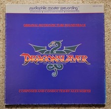 DRAGONSLAYER AUDIOPHILE HALF SPEED MASTER 45rpm ALEX NORTH SOUNDTRACK 2 LP MINT