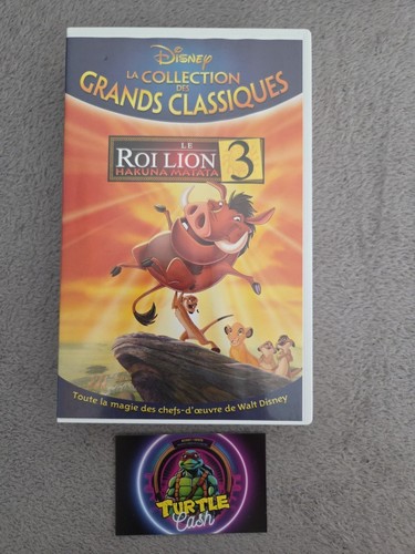 Roi lion cassette vhs - le,