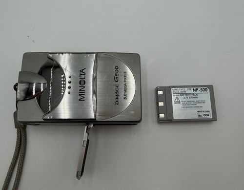 Minolta dimage g500 battery - minolta,