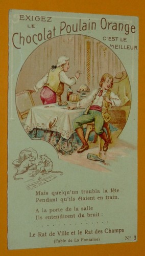 Chromo 1910 1920 chocolat - 1910-1920,