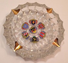 Vintage Large Ornate Glass