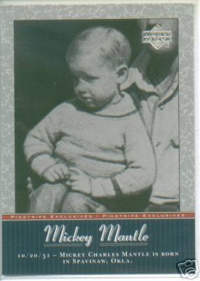 2001 upper deck - upper, mantle