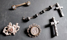 Ancienne broche religieuse