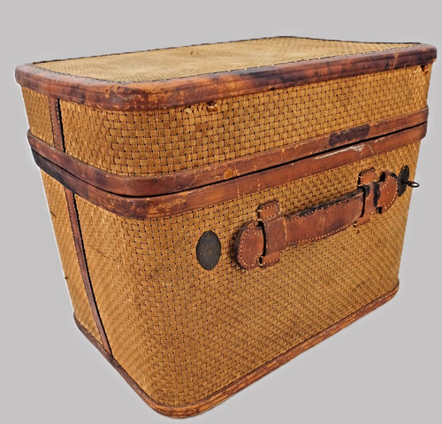 Vanity fin xixe - xixe, bois