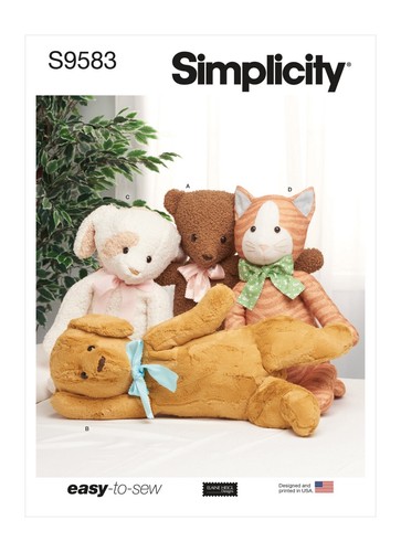 Simplicity 9583 peluche - simplicity,