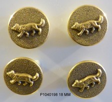 lot de 4  BOUTONS 18 mm 