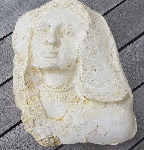 Moulage platre visage - en,