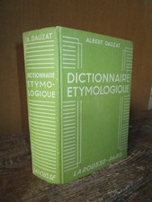 Dictionnaire étymologique de