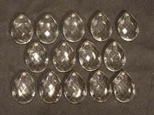 Lot 14 pampilles de lustre en