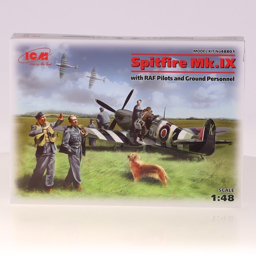 Icm 48801 spitfire with - icm, mk.ix