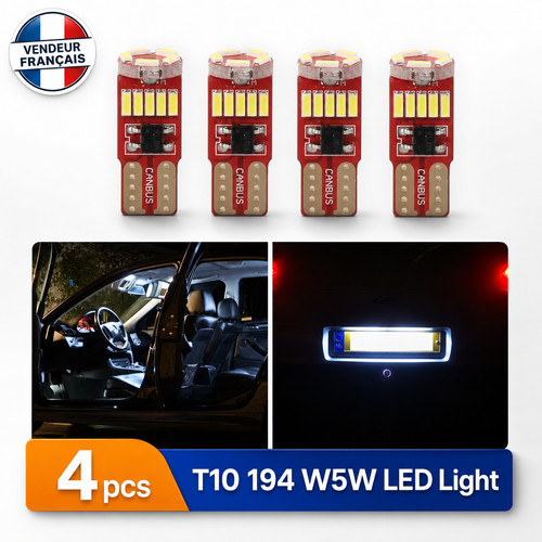Ampoules t10 led - ampoules, blanc