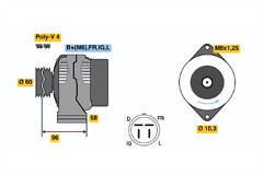 Groupe électrogène moteur