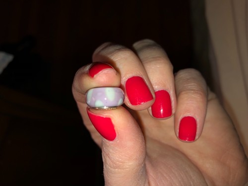 Pandora pinkish purple with